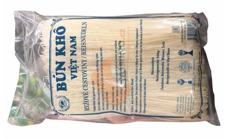 Vietnamské letní závitky Gỏi cuốn 6 nudle bun na zavitky